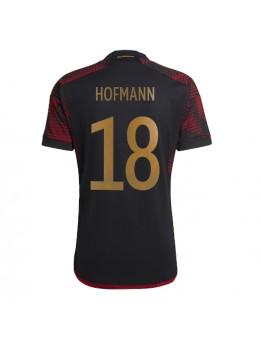 Billige Tyskland Jonas Hofmann #18 Bortedrakt VM 2022 Kortermet